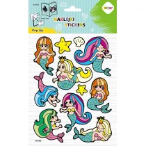 Happy Color Naklejki 3D POP UP - Little Sirens 146x240 mm