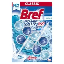 Bref WC Power Aktiv Zawieszka myj�co-zapachowa do muszli WC ocean 2 szt.