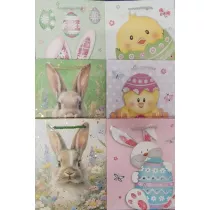 Torebka ozdobna zocona Wielkanocna maa mix