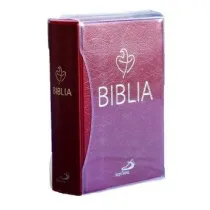 Biblia Tabor - bordowa PCV