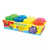 Masa plastyczna - 8 maych tub 02276 Dromader