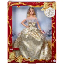 Barbie �wi�teczna Lalka kolekcjonerska Blondynka Mattel