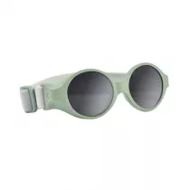 Beaba Okulary przeciwsoneczne dla dzieci z elastyczn opask 0-9 miesicy Glee - Sage green