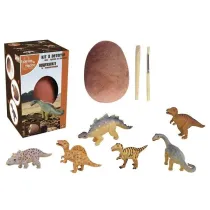 Du�a figurka Dinozaura wykopalisko z jajka 10cm Bones&More 1szt.mix