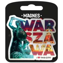 Pan Dragon Magnes I love Poland Warszawa ILP-MAG-A-WAR-08
