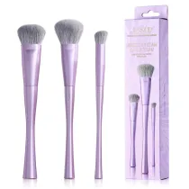 Zestaw Luxury Purple Face Coverage Trio Makeup Brush zestaw p�dzli do makija�u T513