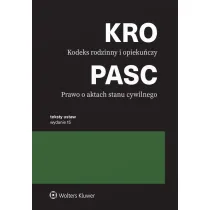 Kodeks rodzinny i opieku�czy. Prawo o aktach stanu cywilnego. Przepisy