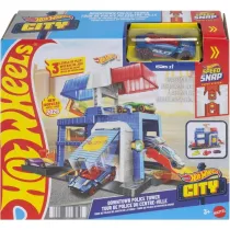 Hot Wheels City Komisariat policji Zestaw Mattel