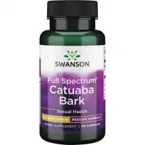 Swanson Full Spectrum Catuaba Bark 465 mg Suplement diety 60 kaps.