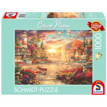 Puzzle 1000 el. PQ Chuck Pinson Poranek nad jezior Schmidt
