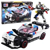 Klocki konstrukcyjne samoch�d sportowy robot 2w1