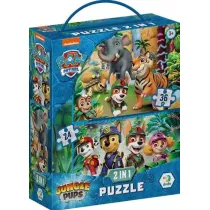 Puzzle 2w1 (24+36 el. Psi Patrol Przygoda w d�unlgi Dodo