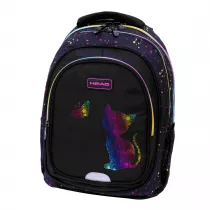 Astra Plecak Head Golden Effect Rainbow Kitty AB300