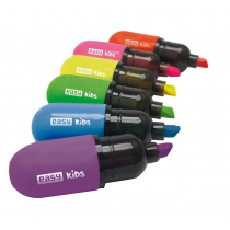 Easy Stationery Zakreślacz Flash Mini Neon 6 kolorów