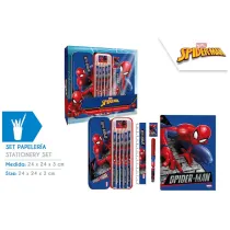 Kids Euroswan Hiszpania Spiderman - zestaw papierniczy - 11 elementw