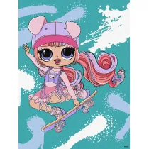 Ideyka Malowanie po numerach - Tweens LOL Skate Dance ..