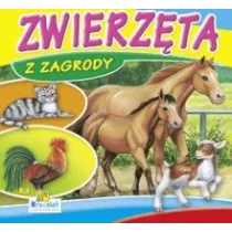 Zwierz�ta z zagrody. Ksi��eczka kartonowa