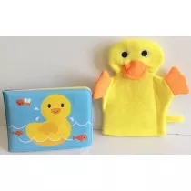 Ksi��eczka k�pielowa z myjk� Kaczuszka