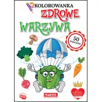 Kolorowanka Zdrowe warzywa