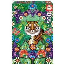 Puzzle 500 el. Tygrys bengalski, Catalina Estrada Educa