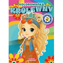Kolorowanka z naklejkami Kr�lewny