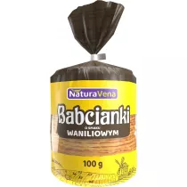 NaturaVena Wafelki Babcianki waniliowe 100 g