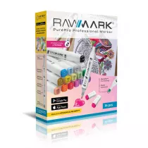 Rawmark Promarkery alkoholowe purePRO Pastel 16 szt.