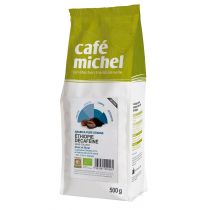 Cafe Michel Kawa ziarnista bezkofeinowa Arabica 100% Etiopia fair trade 500 g Bio
