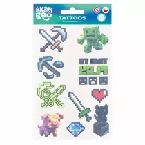 Tatua�e Pixel Sticker Boo