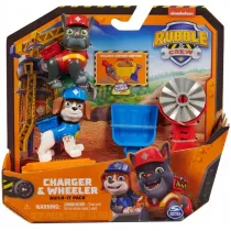 Zestaw Figurek Charger i Wheeler Rubble i jego Ekipa