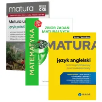 Pakiet Matura 2026: J�zyk polski. Matura ustna, Matematyka. Zbi�r zada� maturalnych. Lata 2010-2025, J�zyk angielski. Repetytorium maturalne