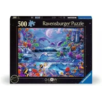 Puzzle 500 el. �wiec�ce w ciemno�ci - Magiczny �wiat Ravensburger