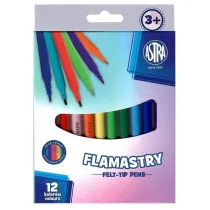 Astra Flamastry okr�g�e Cx Pastel Line 12 szt.
