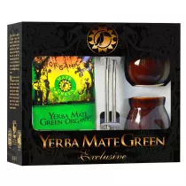 Organic Mate Green Zestaw dla dwojga yerba mate, matero, bombilla 1.1 kg Bio
