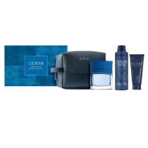 Guess Zestaw Seductive Homme Blue For Men Woda toaletowa + Deo Spray + Shower Gel + kosmetyczka 100 ml