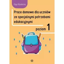 Prace domowe dla uczniw ze specjalnymi potrzebami edukacyjnymi. Poziom 1