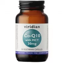 Viridian Koenzym Q10 30mg z MCT Suplement diety 30 kaps.