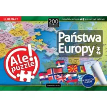 Puzzle 200 el. Pa�stwa Europy Demart