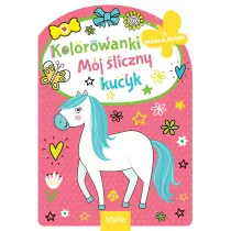 Kolorowanka z wykrojnikiem. Mj liczny kucyk