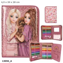 Pirnik 1-komorowy z klapk z wyposaeniem XXL Top Model Floral 13056A