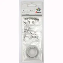 Titanum Akcesoria do biuterii srebrne 94el