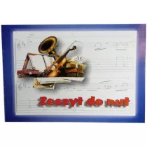 Zeszyty do nut Protos A5