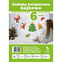 Kunke Ozdoby �wi�teczne elektrostatyczne bajkowe 6 szt.