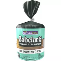 NaturaVena Babcianki owsiane z czarnuszk� bez dodatku cukru 100 g
