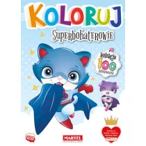 Superbohaterowie. Koloruj