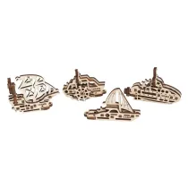 Puzzle Modele Mechaniczne - U-Fidget Statki Mechanical Models