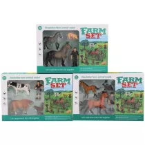 Zestaw zwierz�t domowych - mini farma MIX