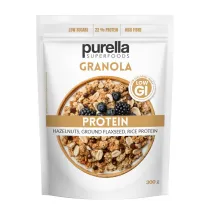 Purella Musli biakowe z orzechami i czekolad Protein Niski IG 300 g