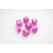 Gamegenic: Candy-like Series - RPG Dice Set - Raspberry