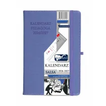 Kalendarz pedagoga 2026/2027 Salsa A5 tygodniowy fioletowy